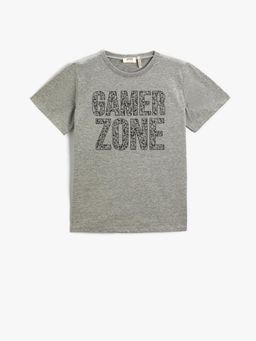 Koton - Boys Grey T-shirt