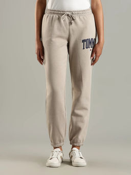 Tommy Hilfiger - Regular Fit Embroidered Logo Mid Rise Joggers