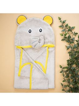 Snugkins - Grey Hooded Baby Towel Ellie 2-6 Years