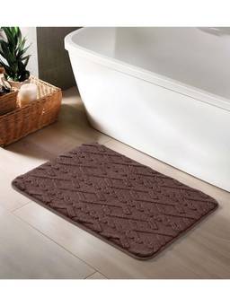 OBSESSIONS - 850 GSM Polyester Bathmat - Brown