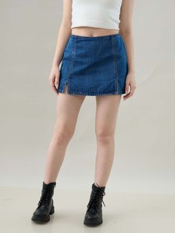STORMY JEANS - Blue Archive Mini Skort