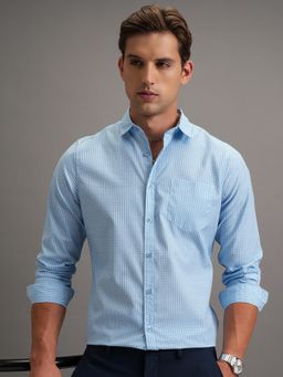 HIGHLANDER - Men Sky All Over Printed Shirt