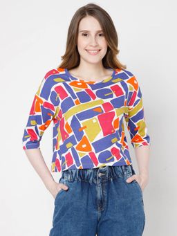 VERO MODA - Women Printed Casual T-shirt