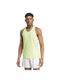 adidas - Men Green Solid Tank Top