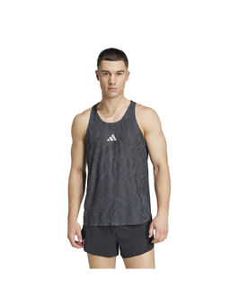 adidas - Men Grey Printed Tank Top