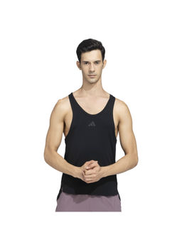 adidas - Men Black Stringer Tank Top