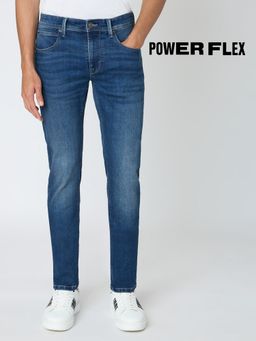 Pepe Jeans - Blue Slim Fit Men Powerflex Jeans