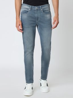 Pepe Jeans - Grey Slim Fit Men Gymindigo Jeans