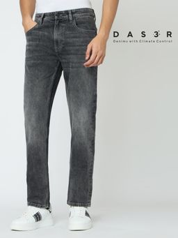 Pepe Jeans - Grey Straight Fit Men All Clima Jeans