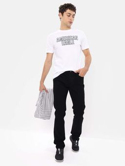 American Eagle - Men Black Airflex+ Slim Jeans