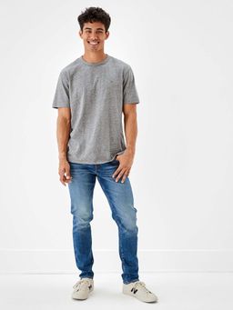 American Eagle - Men Blue Airflex+ Athletic Skinny Jeans