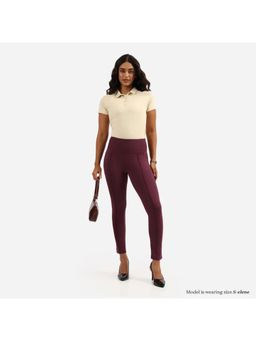 Blissclub - Purple Womens Ultimate Sculpt Tregging - Regular