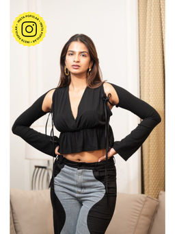 APPAPOP - Jeminic Side Through Crop Top