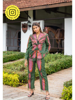 APPAPOP - Sydeus Stripes Pantsuit (Set of 2)