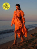Orange color option, Currently selected