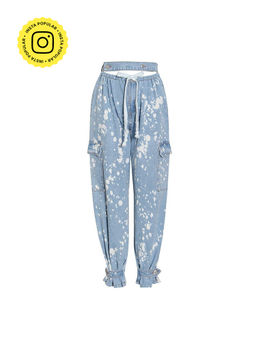 APPAPOP - Mirabelle Front Drawstring Denim Jeans