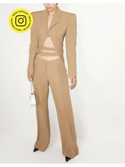 APPAPOP - Fiore Front Through Pantsuit Co-Ord (Set of 3)