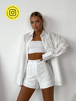 APPAPOP - White Hot Separates CO-Ord (Set of 2)