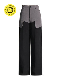 APPAPOP - Kolette Structured Black Pant