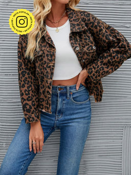 APPAPOP - Jebora Leopard Brown Jacket
