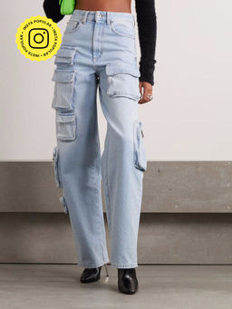 APPAPOP - Livio Denim Cargo Blue Jeans