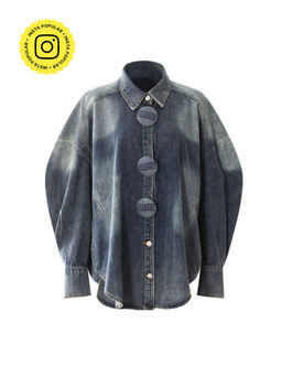 APPAPOP - Ledon Front Through Denim Shirt