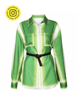 APPAPOP - Wear Your Green Shirt with Belt