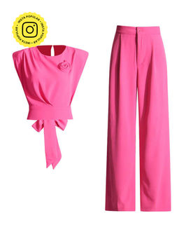 APPAPOP - Pink Breakfast At Tiffany's Co-Ord Set