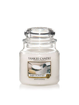 Yankee Candle - Classic Medium Jar Baby Powder Scented Candle