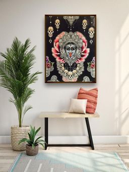 The Art House - Abstract Painting Multicolor (40X30 Inches)