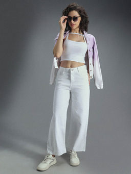 High Star - Women 90's Baggy Stretchable Cotton Jeans