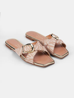 Vizzano - Women Casual Slip On Flats Beige