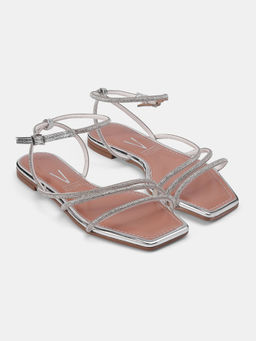 Vizzano - Women Casual Slip On Sandals Silver
