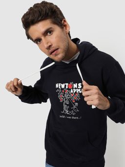 Campus Sutra - Men Printed Stylish Hooded Sweatshirts