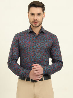 Wyre - Men Multicolor Slim Fit Party Wear Formal Shirt