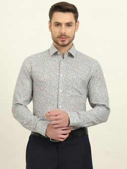 JadeBlue - Men Multicolor Slim Fit Formal Shirt