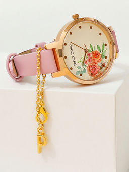 Pipa Bella by Nykaa Fashion - Gold-Plated P Initial Watch Charm