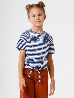 Kate & Oscar - Girls T-Shirt - Blue