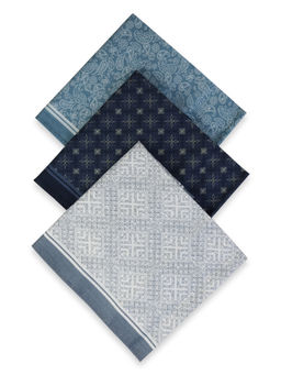 Bonjour - Men’S Silcora Cotton Handkerchiefs (Pack of 3)