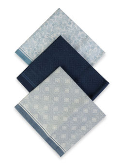 Bonjour - Men’S Silcora Cotton Handkerchiefs (Pack of 3)