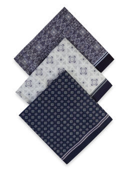 Bonjour - Men’S Silcora Cotton Handkerchiefs (Pack of 3)
