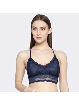 PrettyCat - Styled Back Bralette - Blue