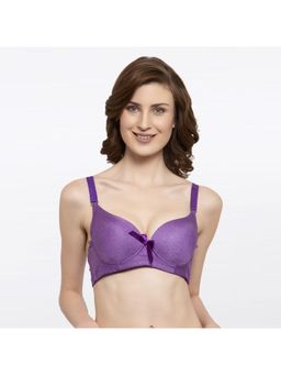 PrettyCat - Underwired T Shirt Bra - Purple