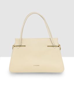 ESBEDA - Cream Vogue Structure Handbag (L)