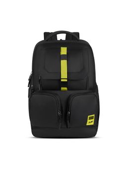 Skybags - Unisex Hustle Black 15.6 Compatible Laptop Backpack