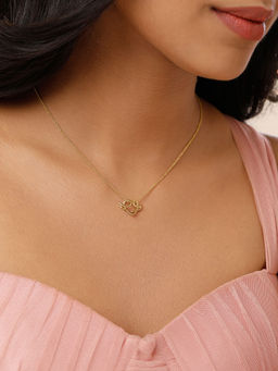 Mia by Tanishq - Cupid Edit Celestial Wings 14 KT Pure Gold Pendant