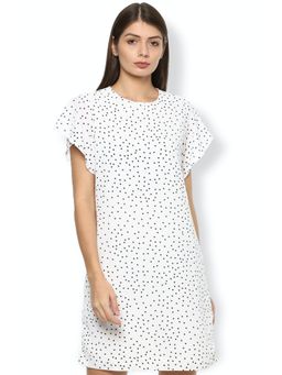 Van Heusen - White Polka Dots Dress