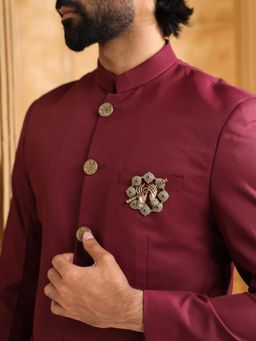 Cosa Nostraa - Men Gold Divine Grace Brooch