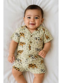 Earthy Tweens - Cowie Collar Onesie