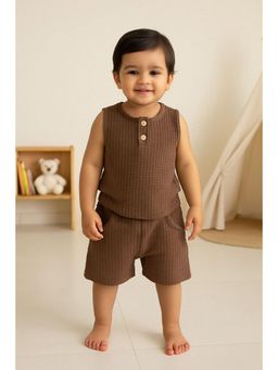 Earthy Tweens - Waffle Coco T-Shirt with Shorts